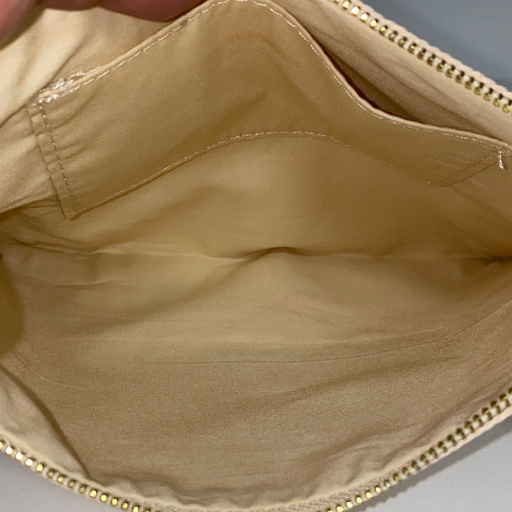 Burberry Cloth Tan Pouch with hand Strap - Picture 6 of 6